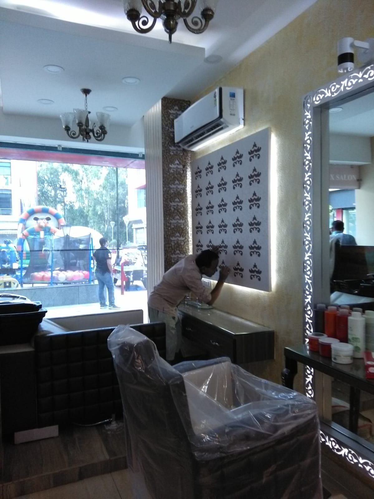 Javed Habib salon branding