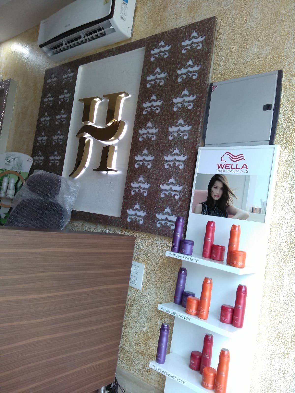 Javed Habib salon branding