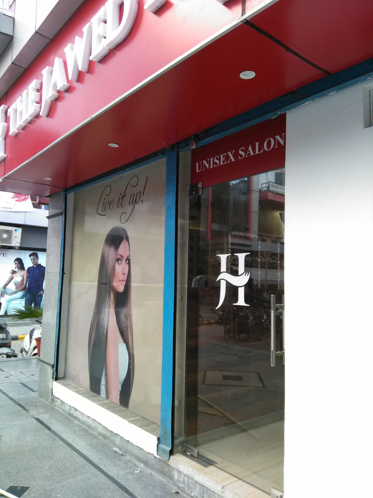 Javed Habib salon branding