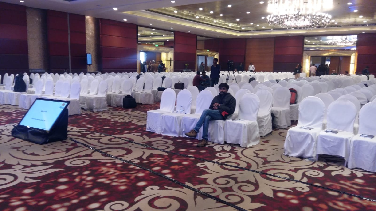 Walmart event venue Leela ambience