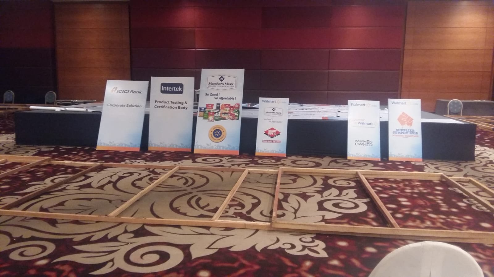 Walmart event venue Leela ambience